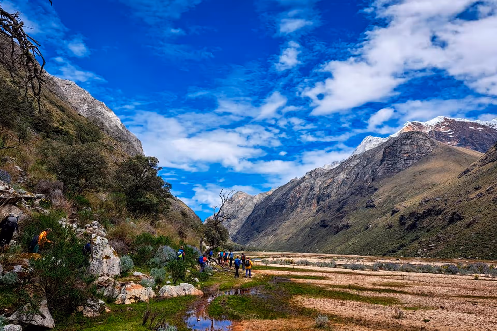 Valle de santa cruz - Cordillera Blanca