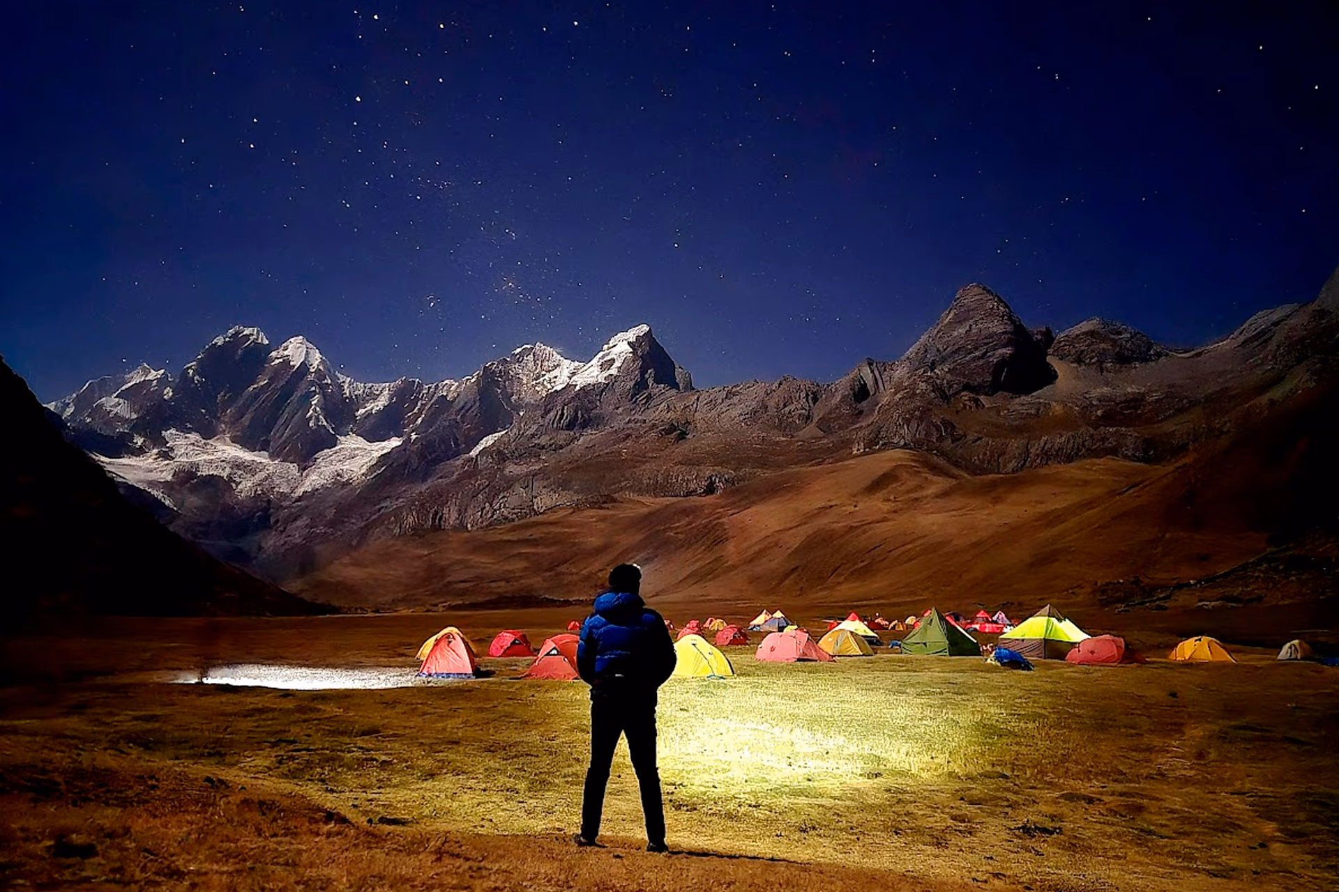 Campamento janca (Huayhuash)